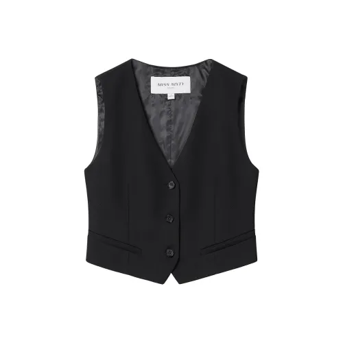 Miss Sixty Черные Женские Жилеты