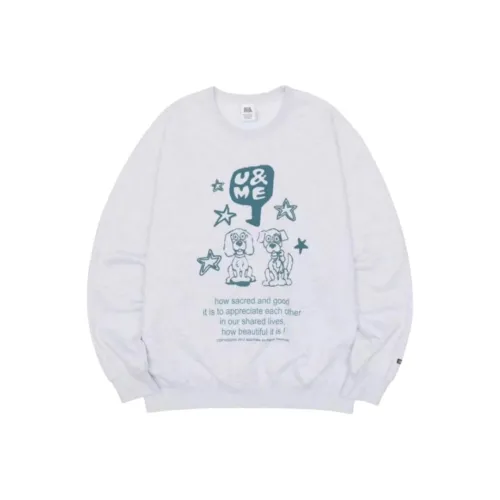 SCULPTOR Смешанный Белый Унисекс Свитшоты