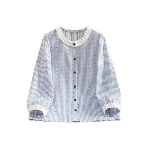 TOUCH Синие полосы Женские Рубашки