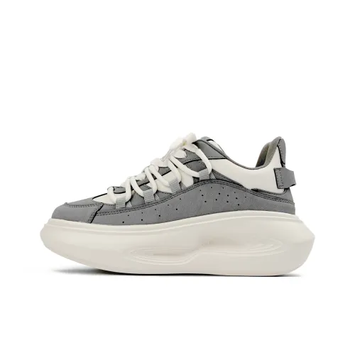 MOLPIN Амортизация Rebound Support High Top Casual Shoes Men's Beige Gray