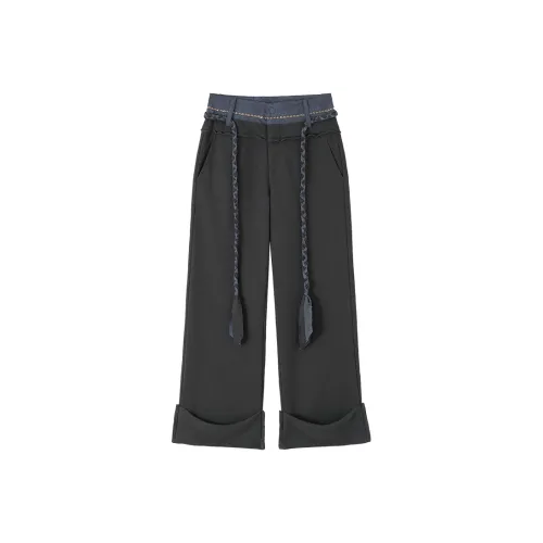 CONP Серый Унисекс Повседневные Штаны