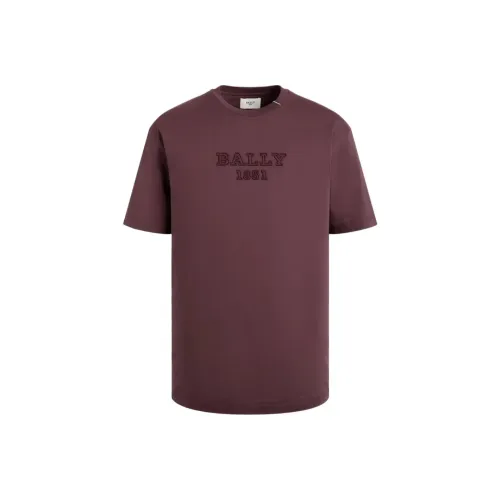BALLY Red Мужские Футболки