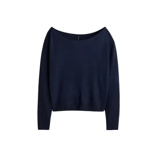 H M Морской Синий Женский Трикотаж