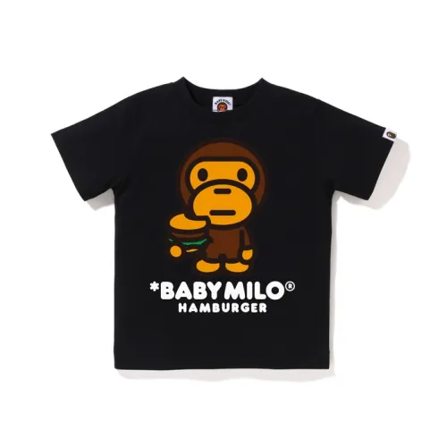 A BATHING APE T-рубашка FW25 для детей в возрасте 3-7 лет