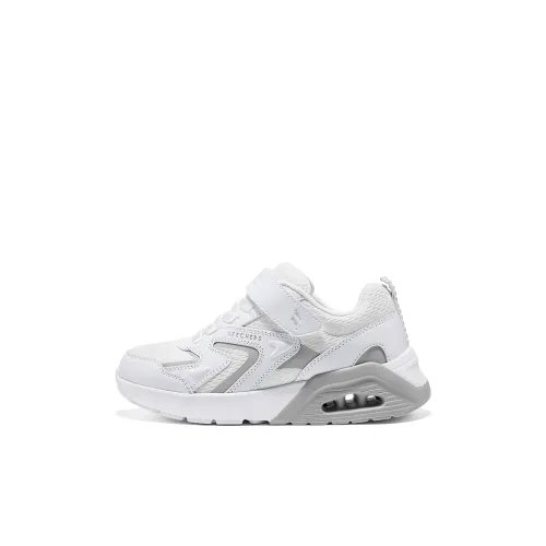 Skechers Kids STREET GIRLS Амортизаторы Ущетчивые Противоскользящие Низкий Топ Повседневная обувь Белый Детский