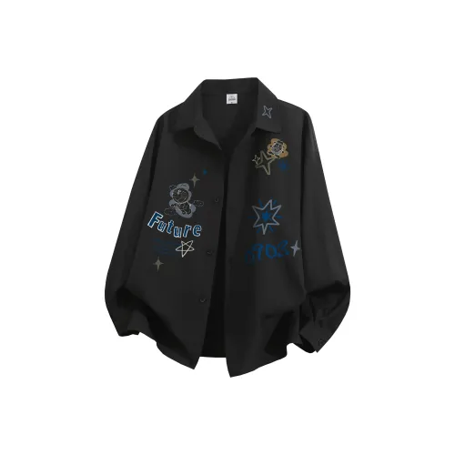 DoraemonA Длинный рукав рубашка унисекс