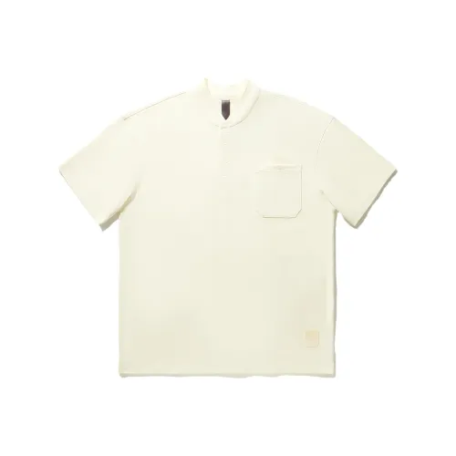 LINING x CHENGLONG LIANMINGKUAN Поло Мужское Папирус Белый