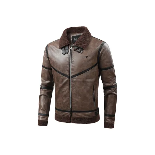 PIERRE CARDIN Кожа Куртка Мужская