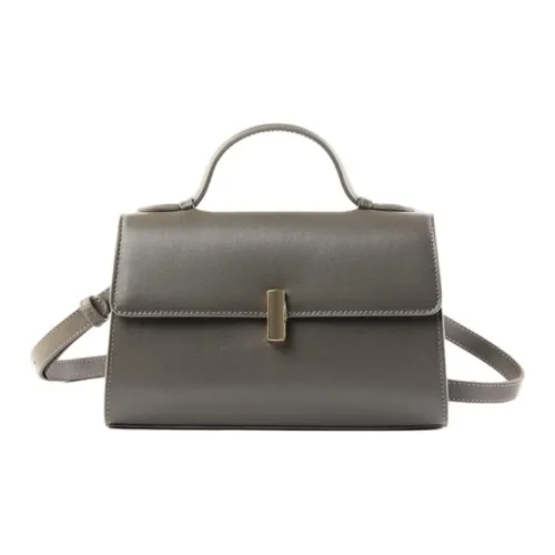 CAMPO MARZIO Сумка из крупнозернистой текстуры коровьей кожи женская многоцветная