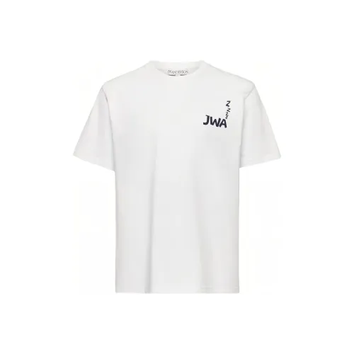 JW Anderson FW24 T Рубашка Мужская Белая