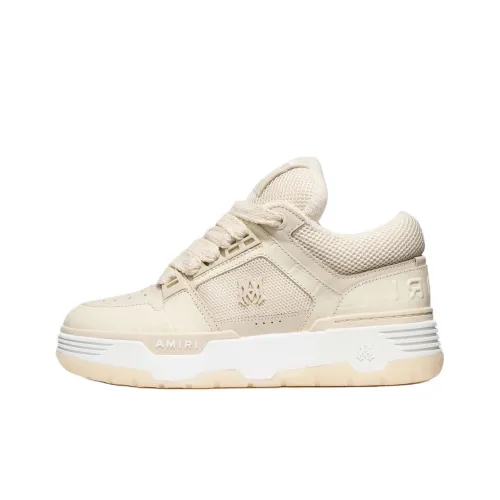 AMIRI MA 1 Low Топ Скейтборд Кроссовки Женские Бежевые