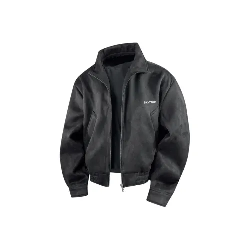SK.TRIP Черный Унисекс Куртки