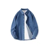 Средний синий (Лунный свет гора, логотип на груди)