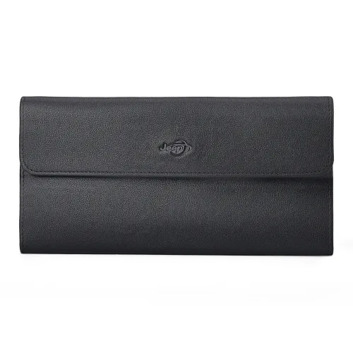 JEEP Кошелек из коровьей кожи мужской черный серый зеленый