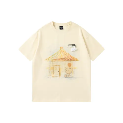 LAMLICKA T-рубашка унисекс абрикос