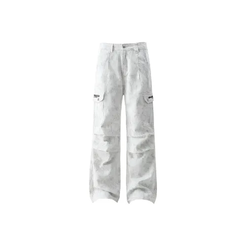 Qnxeey Унисекс Брюки карго