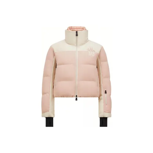Moncler Grenoble FW24 Пуховик Женская Белый Розовый