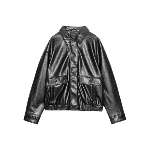 ZARA Черные Женские Куртки