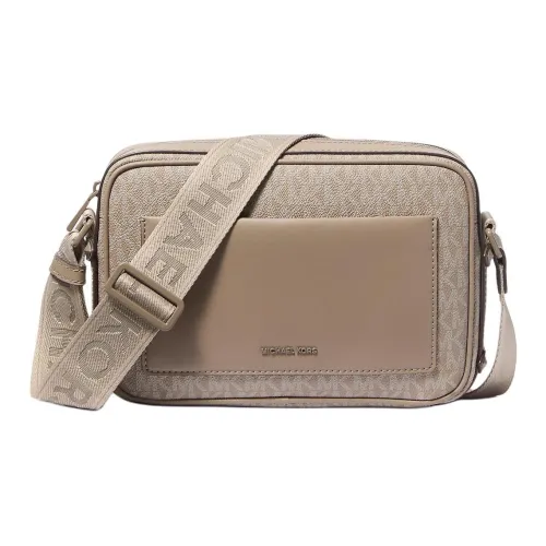 MICHAEL KORS MAEVE Покрытый холст Сумка через плечо Сумка на плечо Большая Женская Береза Дерево