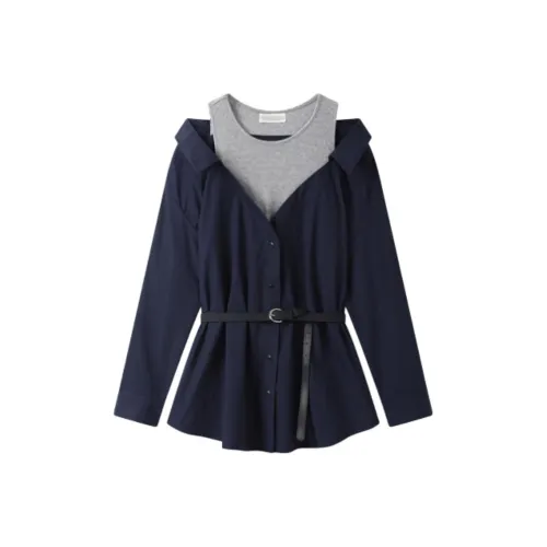 IUNOP AUTUMN UNIQUE Beautiful Рубашка Топ Женские