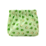 [Зеленое яблоко] С принтом, сумка для хранения