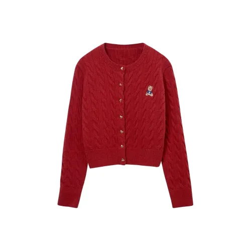 PLAY BUSH Красный Женский Трикотаж