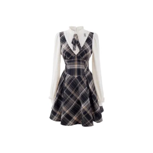 PNVB Черный Женский Комплект с Юбкой