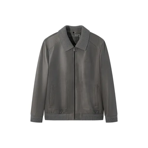 SEVEN Мужские кожаные куртки