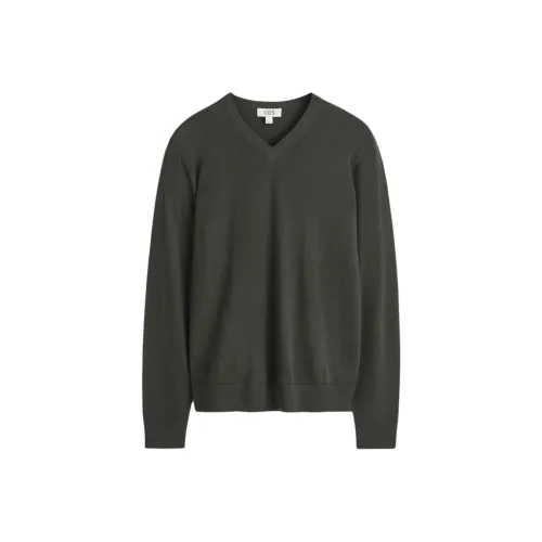 COS Темно-зеленый Мужской Свитеры