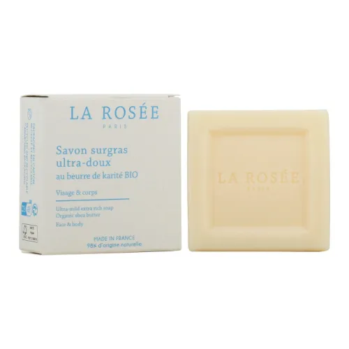 LA ROSEE Мягкое Естественное Высокожировое Мыло Увлажняющее Успокаивающее 100г