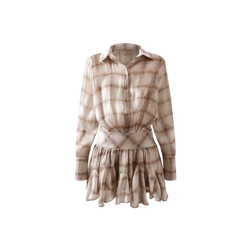 JOPPTI Длинное платье с длинными рукавами женское