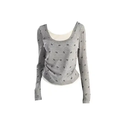 EMDPN Early AUTUMN Горячая девушка Стиль Облегающий крой Базовый слой Топ Женские