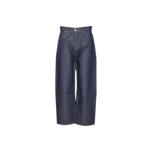 DROLE DE MONSIEUR Blue Men's Jeans DROLE DE MONSIEUR Синий Мужской Джинсы