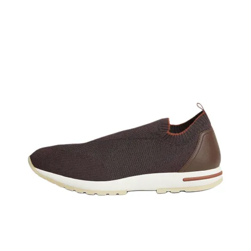 Loro Piana 360 LP Flexy Walk Low Топ Casual Мужской Коричневый