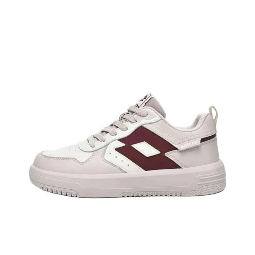 LOTTO Slip-resistant Abrasion-resistant Low Top Skateboard Shoes Women's Dusty Pink