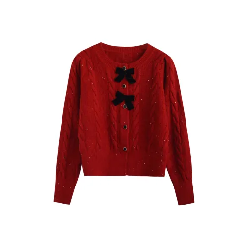 JOSR Красный Женский Трикотаж