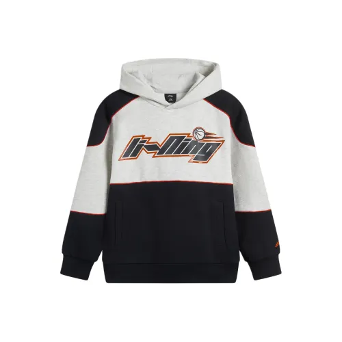 LINING YOUNG Черный Фотиния Серый Deep Антарктический Серый Kids Свитшоты