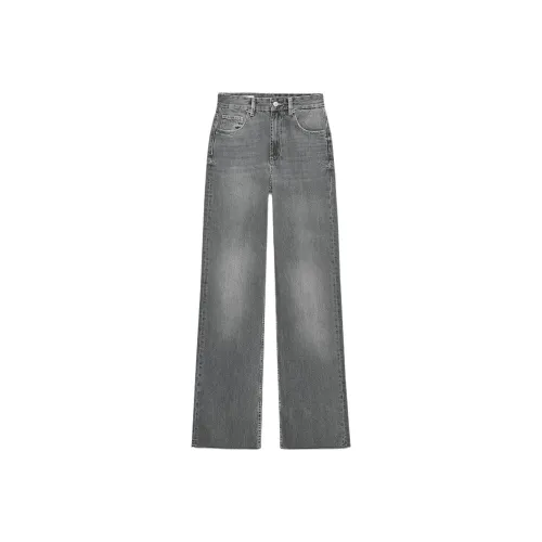 ZARA Trf Carbon Gray Женские Джинсы