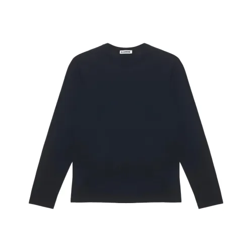 JIL SANDER Черный Мужской Трикотаж