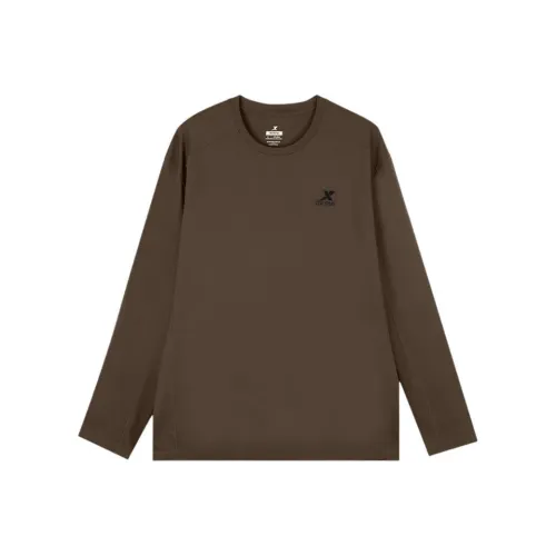 XTEP Luo Песочный Коричневый Мужские Свитшоты