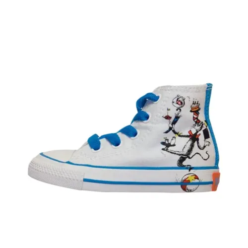 DR. Seuss x Converse Chuck Taylor All Star High Топ Кеды Унисекс Белый
