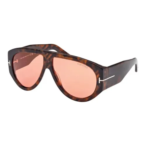 TF Ацетат Aviator Солнцезащитные очки Унисекс Tortoiseshell