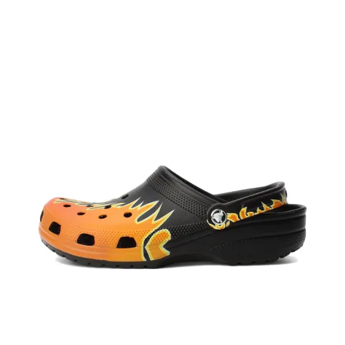 Crocs Classic Clog Sabo Мужской Черный Многоцветный