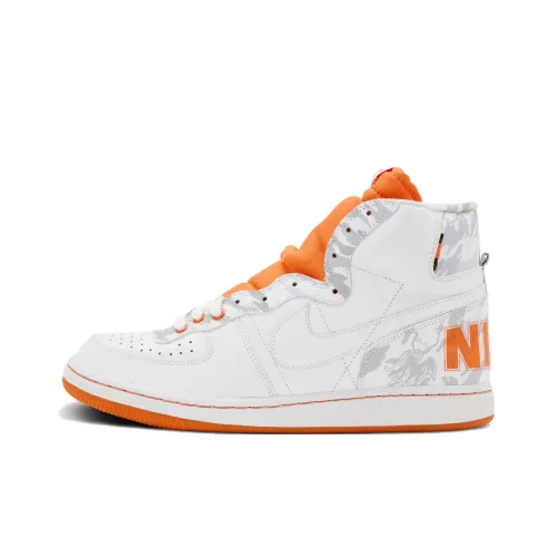 Maharishi x Nike Terminator High Топ Винтажные баскетбольные кроссовки Мужской Белый