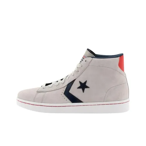 Конверс MID Топ Скейтборд Кроссовки Унисекс Устрично-Серый