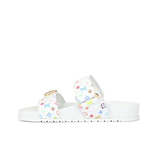 LOUIS VUITTON Шлепанцы Женские Белые