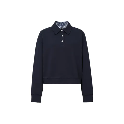 Hopeshow Темно-синий 495 Женские Свитшоты