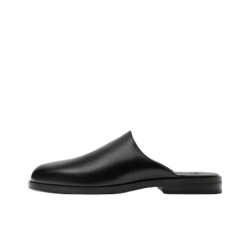 ZARA Ограниченная серия Домашние тапочки устойчивые к истиранию мужские черные