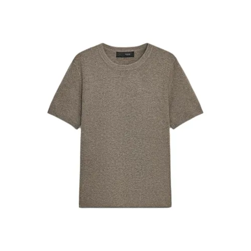 ZARA Темно-серый коричневый женский трикотаж