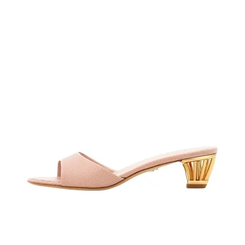 FERRAGAMO Слипоны 4CM Женские Розовые